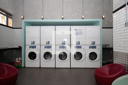 Studio à venda com 37m², 1 quarto e 1 vagaLavanderia