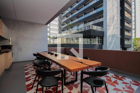 Studio à venda com 37m², 1 quarto e 1 vagaÁrea comum - Churrasqueira