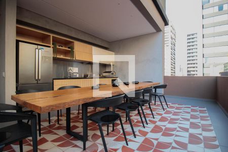 Studio à venda com 37m², 1 quarto e 1 vagaÁrea comum - Churrasqueira