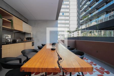 Studio à venda com 37m², 1 quarto e 1 vagaÁrea comum - Churrasqueira