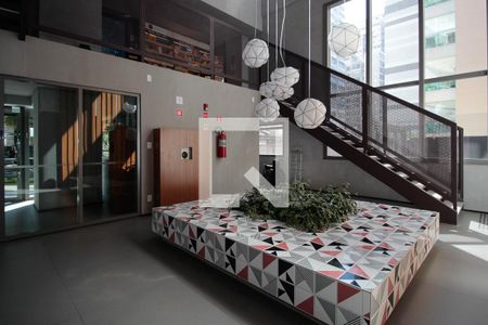 Studio à venda com 37m², 1 quarto e 1 vagaHall social