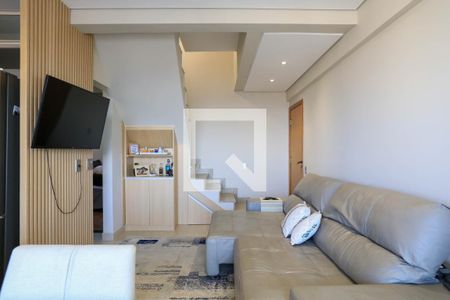 Sala de apartamento à venda com 2 quartos, 125m² em São Pedro, Belo Horizonte