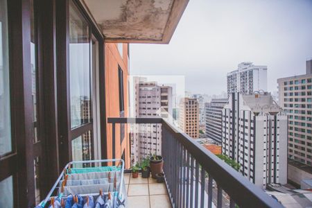 Varanda de apartamento à venda com 2 quartos, 58m² em Vila Clementino, São Paulo