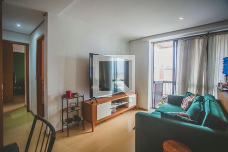 Sala de Estar de apartamento à venda com 2 quartos, 58m² em Vila Clementino, São Paulo