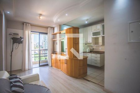 Sala de Estar de apartamento à venda com 1 quarto, 42m² em Saúde, São Paulo