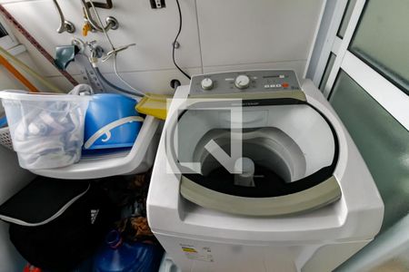 Apartamento à venda com 51m², 2 quartos e 2 vagasDetalhe da area de serviço