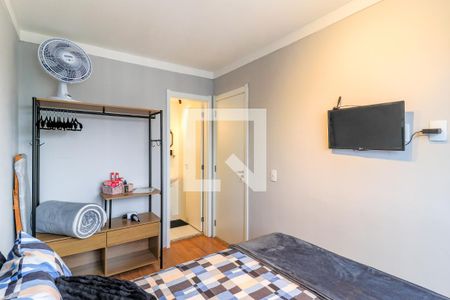 Suíte de apartamento à venda com 1 quarto, 35m² em Jardim Caravelas, São Paulo
