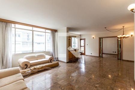 Sala de apartamento à venda com 3 quartos, 190m² em Santa Cecilia, São Paulo