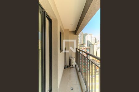 Studio à venda com 26m², 1 quarto e sem vagaVaranda