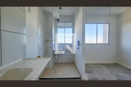 Cozinha de apartamento à venda com 2 quartos, 36m² em Usina Piratininga, São Paulo