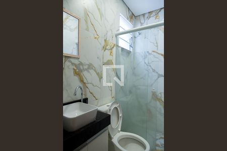 Banheiro de kitnet/studio para alugar com 1 quarto, 45m² em Vila Clementino, São Paulo