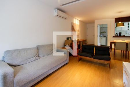 Sala de apartamento para alugar com 2 quartos, 82m² em Barra da Tijuca, Rio de Janeiro