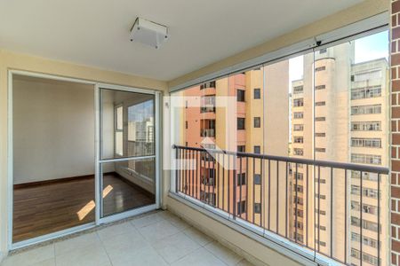 Varanda de apartamento para alugar com 2 quartos, 59m² em Santa Cecília, São Paulo