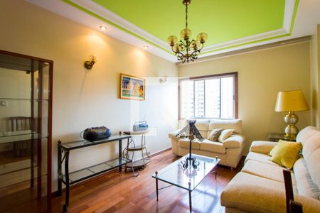 Sala de apartamento à venda com 3 quartos, 97m² em Vila Bastos, Santo André