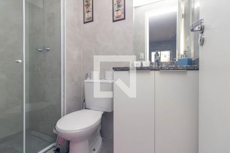 Banheiro de kitnet/studio à venda com 1 quarto, 35m² em Vila Buarque, São Paulo