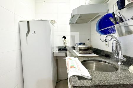 Studio para alugar com 34m², 1 quarto e sem vaga Studio para alugar com 34m², 1 quarto e sem vagaCozinha Integrada/Americana