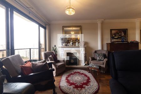 Sala de apartamento à venda com 3 quartos, 123m² em Vila Moinho Velho, São Paulo