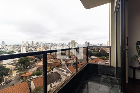 Varanda da Sala de apartamento à venda com 3 quartos, 123m² em Vila Moinho Velho, São Paulo