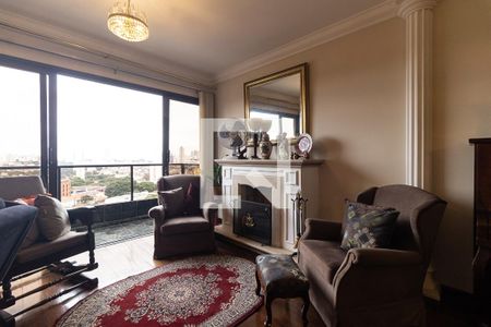 Sala de apartamento à venda com 3 quartos, 123m² em Vila Moinho Velho, São Paulo