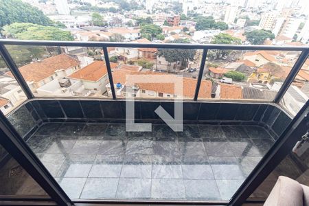 Varanda da Sala de apartamento à venda com 3 quartos, 123m² em Vila Moinho Velho, São Paulo