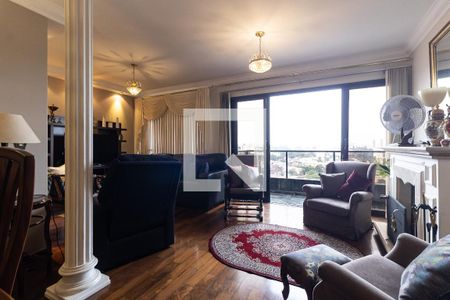 Sala de apartamento à venda com 3 quartos, 123m² em Vila Moinho Velho, São Paulo