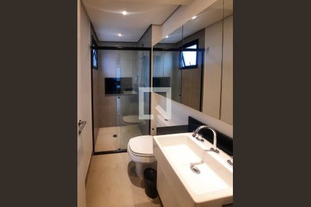 Studio para alugar com 34m², 1 quarto e 1 vaga Studio para alugar com 34m², 1 quarto e 1 vagaBanheiro