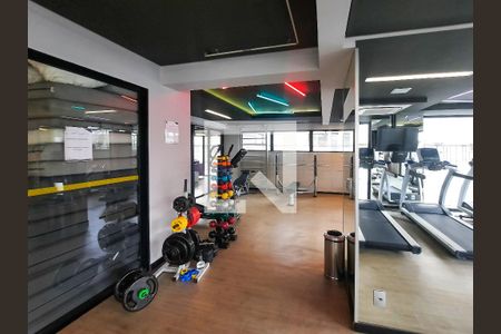 Studio para alugar com 34m², 1 quarto e 1 vaga Studio para alugar com 34m², 1 quarto e 1 vagaAcademia