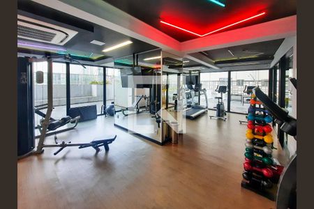 Studio para alugar com 34m², 1 quarto e 1 vaga Studio para alugar com 34m², 1 quarto e 1 vagaAcademia