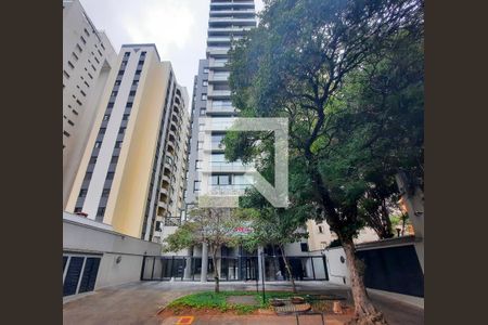 Studio para alugar com 34m², 1 quarto e 1 vaga Studio para alugar com 34m², 1 quarto e 1 vagaFachada
