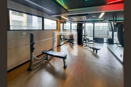 Studio para alugar com 34m², 1 quarto e 1 vaga Studio para alugar com 34m², 1 quarto e 1 vagaAcademia