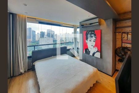 Studio para alugar com 34m², 1 quarto e 1 vaga Studio para alugar com 34m², 1 quarto e 1 vagaQuarto 1