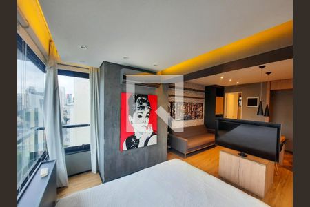 Studio para alugar com 34m², 1 quarto e 1 vaga Studio para alugar com 34m², 1 quarto e 1 vagaQuarto 1