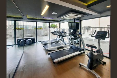 Studio para alugar com 34m², 1 quarto e 1 vaga Studio para alugar com 34m², 1 quarto e 1 vagaAcademia