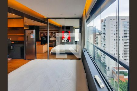 Studio para alugar com 34m², 1 quarto e 1 vaga Studio para alugar com 34m², 1 quarto e 1 vagaQuarto 1