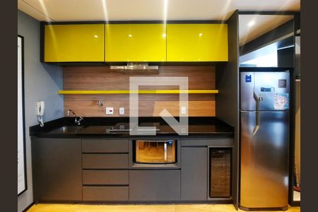 Studio para alugar com 34m², 1 quarto e 1 vaga Studio para alugar com 34m², 1 quarto e 1 vagaCozinha