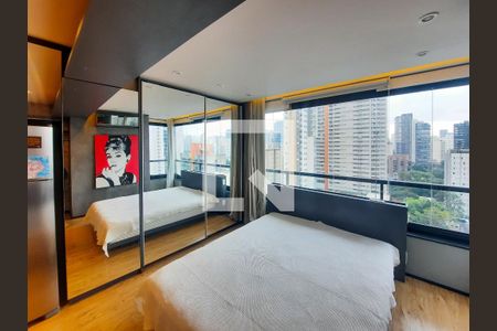 Studio para alugar com 34m², 1 quarto e 1 vaga Studio para alugar com 34m², 1 quarto e 1 vagaQuarto 1