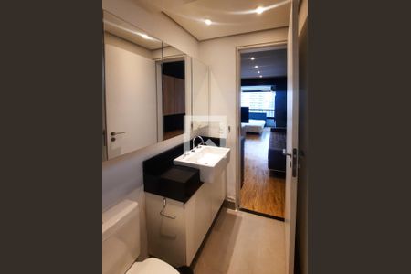 Studio para alugar com 34m², 1 quarto e 1 vaga Studio para alugar com 34m², 1 quarto e 1 vagaBanheiro