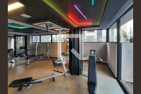 Studio para alugar com 34m², 1 quarto e 1 vaga Studio para alugar com 34m², 1 quarto e 1 vagaAcademia