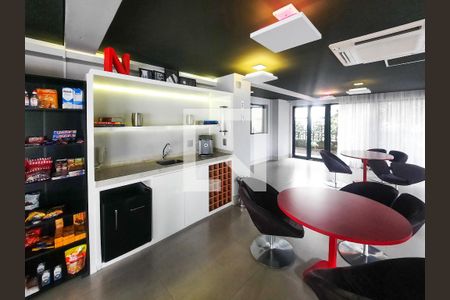 Studio para alugar com 34m², 1 quarto e 1 vaga Studio para alugar com 34m², 1 quarto e 1 vagaÁrea comum - Salão de festas