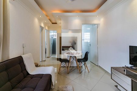 Sala de apartamento para alugar com 2 quartos, 50m² em Chácara Jafet, Mogi das Cruzes