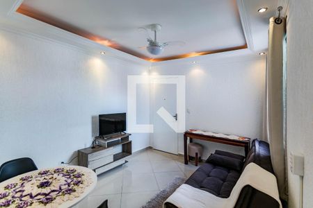 Sala de apartamento para alugar com 2 quartos, 50m² em Chácara Jafet, Mogi das Cruzes