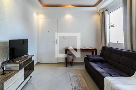 Sala de apartamento para alugar com 2 quartos, 50m² em Chácara Jafet, Mogi das Cruzes