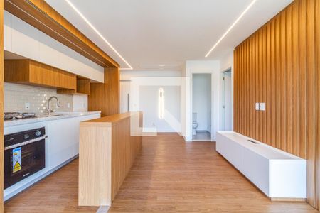Sala de apartamento para alugar com 1 quarto, 50m² em Jardim Vera Cruz, São Paulo