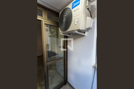 Varanda da Sala de apartamento para alugar com 1 quarto, 43m² em Santo Antônio, Belo Horizonte