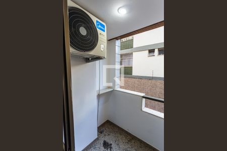 Varanda da Sala de apartamento para alugar com 1 quarto, 43m² em Santo Antônio, Belo Horizonte