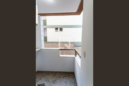 Varanda da Sala de apartamento para alugar com 1 quarto, 43m² em Santo Antônio, Belo Horizonte