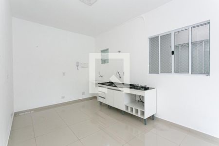 Cozinha de apartamento para alugar com 1 quarto, 45m² em Campos Elíseos, São Paulo