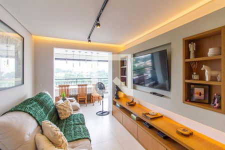 Sala de apartamento para alugar com 3 quartos, 91m² em Vila Anastácio, São Paulo