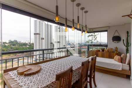 Varanda de apartamento para alugar com 3 quartos, 91m² em Vila Anastácio, São Paulo