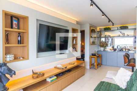 Sala de apartamento para alugar com 3 quartos, 91m² em Vila Anastácio, São Paulo